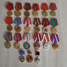 USSR Soviet Union collection 21 medals in good condition picture