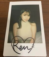 Ren Gojo    Autographed Check Japanese celebrities　PHOTO Card picture