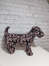 Juicy Couture Dog Stuffed Store Display Brown And Pink Love Juicy  picture