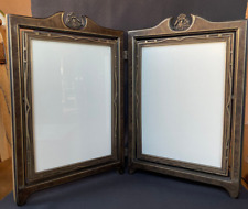 Vintage Art Deco Double Swivel / Tilt Picture Frame with Glass picture