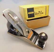 Stanley No. 4 ( ODDBALL VARIENT ) c. 1960 Type 19 Smooth Plane in Original Box picture