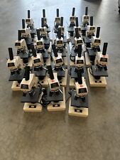 Lot Of 23 SWIFT M3200 Upright MICROSCOPES w/ Objectives And Light  picture