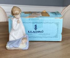 Lladro - Angel w/ Baby - Religious and Nativity - #4635 Box -  Great picture