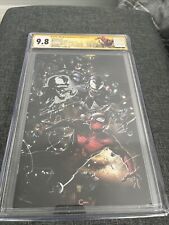 Venom #29 - Clayton Crain Christmas  Variant Signed & Sketched CGC 9.8 2021 picture