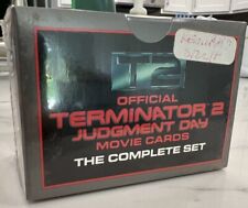 Official Terminator 2 Judgement Day Movie Cards The Complete Set SEALED NIB picture