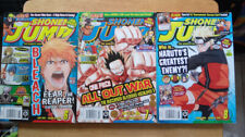 Shonen Jump Naruto Magazine Lot Vol. 8 (2010) #6, #7, #8, All with Cards picture