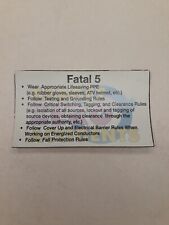 Entergy Magnet Fatal 5 Target Zero Accidents picture