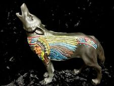 Call Of The Wolf War Chief Wolf Figurine Westland Giftware 14115 picture