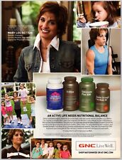 2007 GNC Double Strength Fish Body Oil Healthy Cardiovascular System Print Ad picture
