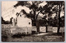 Pennsylvania Gettysburg General Meades Headquarters Black White Vintage Postcard picture