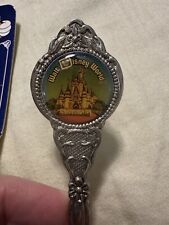 Vintage Walt Disney World Castle Collectors Spoon Silver Plated Made In Holland picture