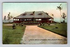 Saratoga Lake NY-New York, Kaydeross Park Dancing Pavilion, Vintage Postcard picture