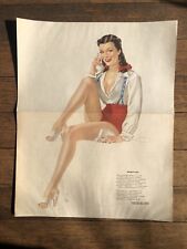 1942 Esquire Magazine Pinup Girl Centerfold by Varga- Heritage picture