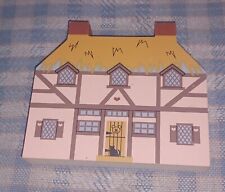FJ Designs The Cat's Meow Village 1996 Fairy Tale Series Three Bears House WOOD  picture