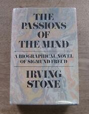 SIGNED - PASSIONS OF THE MIND by Irving Stone - 1st HCDJ 1961 -Sigmund Freud bio picture