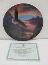 Crestley Collector Plate Vision Quest EAGLE DANCE picture