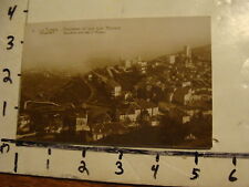Vintage Real Photo Post Card: La Turbie--panorama et vue sur Monaco picture