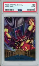 1995 Marvel Metal 23 Iron Man  PSA 9 picture