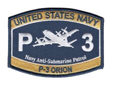 Aviation Rating P-3 Orion Navy Anti-Submarine Patrol Patch Rating picture