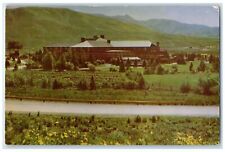 c1960s Bird's Eye View Of Sun Valley Lodge Sun Valley Idaho ID Unposted Postcard picture