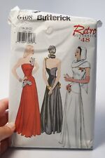 PATTERN for 1948 VIntage Style GOWN for Misses, Sz 18-20-22 UNCUT Butterick 6408 picture