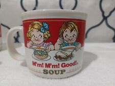 Campbell Soup Kids 1989 Soup Mug Cup By Westwood Int’l - VINTAGE Campbells picture
