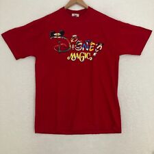 Vtg Disney Cruise Line Wonder Shirt Mens L Mickey Mouse Logo Spellout USA Made picture