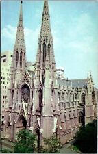 St. Patrick's Cathedral New York City New York Vintage Chrome Postcard B31 picture