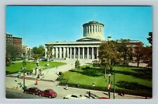 Columbus OH-Ohio Ohio State Capital Building William Mckinley Vintage Postcard picture