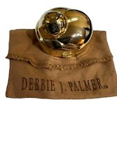 Debbie J. Palmer Vintage Pill Box Cat Design RARE RARE Pre-owned Good  Condition picture