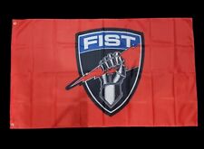 Army FIST Shield flag forward observer Fister 13f 3'x5'  picture