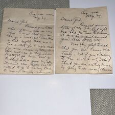 Antique 1920 Brooklyn NY New York Letters Met Shiksas at Park, Won Prize @ Dance picture