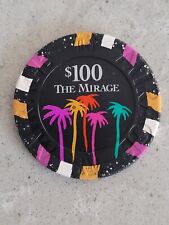 The Mirage Casino Chip $100 Chip Las Vegas NV 1996 Closing July 17th 2024 picture