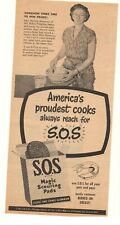 1952 S.O.S Magic Scouring Pads Advertisement Chicago, Illinois picture
