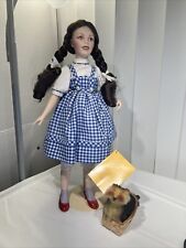Wizard Of Oz collectible Franklin Heirloom Doll 17 Inch Dorothy picture