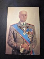 Mint 1943 Italy Military Postcard Commander General of the Carabinieri Army picture