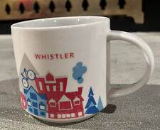Starbucks “WHISTLER” You Are Here Series Coffee Mug 14 Oz - No Box 2014 picture
