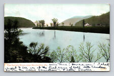 1906 UDB Postcard Huntington PA Juniata River Scenic View Souvenir Card picture