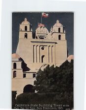 Postcard California State Building Tower Pan. Pac. Intl. Expo California USA picture