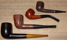 LOT OF 4 UNBRANDED TOBACCO PIPES picture