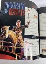 Ringling Bros.  Barnum & Bailey 1997 127th Edition Animals Clowns Program picture