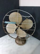 Antique Emerson Electric Table Fan Oscillating 2 Speeds 17x14 Inches  picture