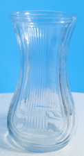HOOSIER Clear Vase No Noticeable Chips/ Cracks Lot of 2 picture