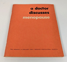Doctor Discusses Menopause Booklet 1959 G Lombard Kelly Vintage Medical Advice picture