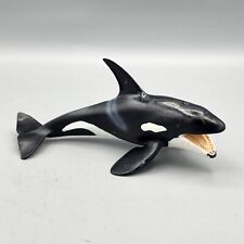 Schleich Orca Killer Whale Sea Animal Figurine 2004 Retired Rare 7.5” Toy Ocean picture