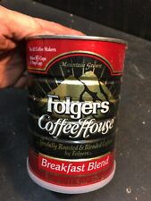 Vintage Folgers Coffee Can Breakfast blend   11.5oz with Lid picture