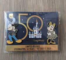 Disney World 50th Anniversary Limited Edition  Pin Set DMI Movie Insider Mickey picture