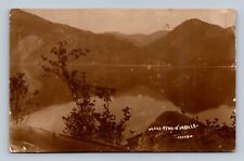 RPPC VIEW OF LAKE PEND D'OREILLE, POSTCARD picture