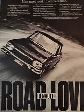 1970 Esquire Original Art Ad Advertisement Road Love -- The RENAULT 10 1776.00 picture