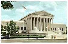 Postcard United States Supreme Court 1959 US Capitol Vintage posted Alexandria  picture